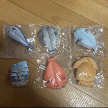 닛코리노 건어물 봉제 인형 5세트