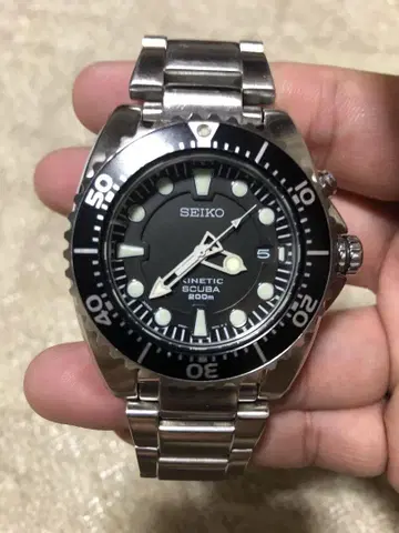 SEIKO 키네틱 5M62-0BL0 손목시계