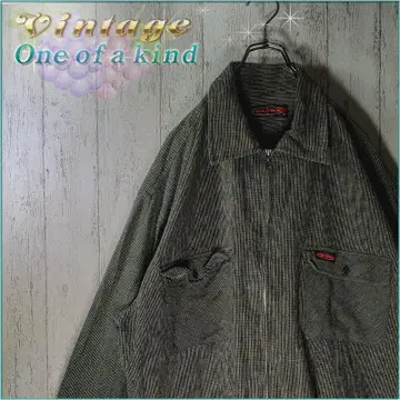 블루종 커버올 점퍼 챕스 그레이 계열 4L 빈티지