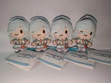프로세카 x 산리오 후와푸치 마스코트 히노모리 시즈쿠 4개 세트