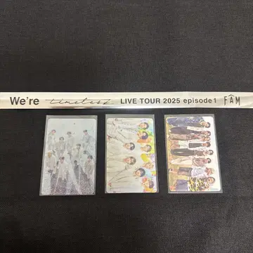 timelesz 트레이딩 카드 은색 테이프 1개