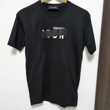 DSQUARED2 블랙 T셔츠