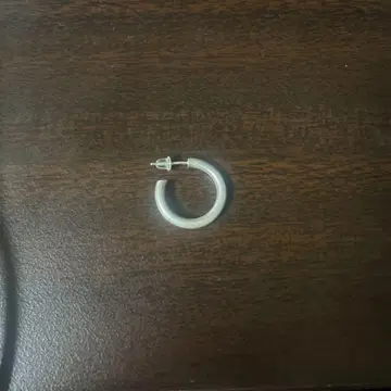 실버 후프 귀걸이 SINSS