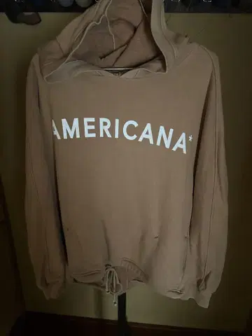Americana 아메리카나 후드티 돌먼 후드티