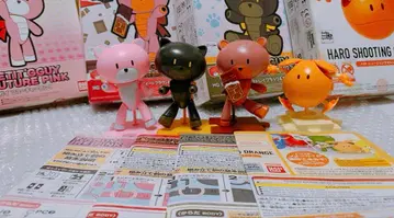 쁘띠가이 완성품 핑크 초콜릿 캣 할로 슈팅 오렌지