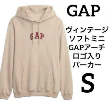 [ GAP ] S 빈티지 소프트 미니 GAP 아치 로고 후드티 남녀 ok