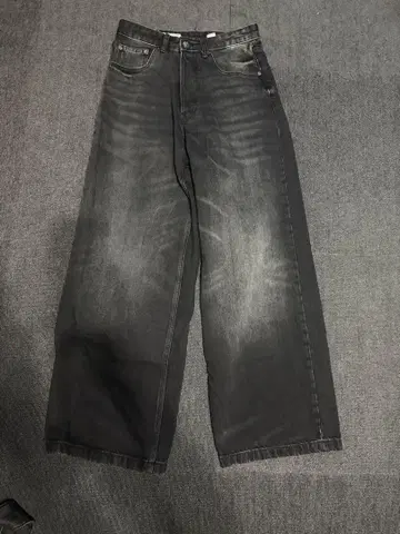 ZARA 배기진 EUR 36 블랙