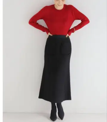 이에나 머메이드 트위드 스커트