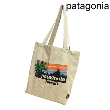 파타고니아 토트백 하와이 한정판 Hawaii 인기 베이지 에코백