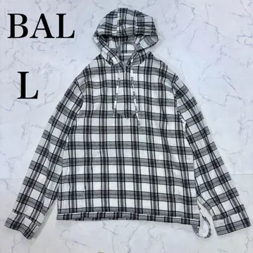 새상품급 BAL PULLOVER MEXICAN HOODED SHIRT L
