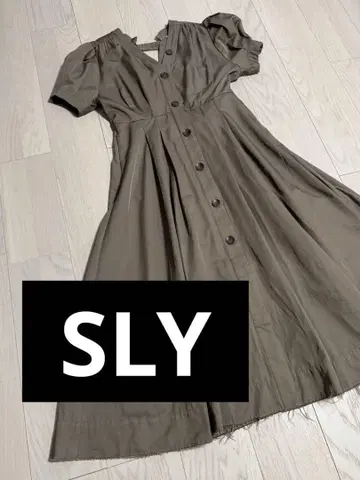 SLY 반팔 롱 원피스