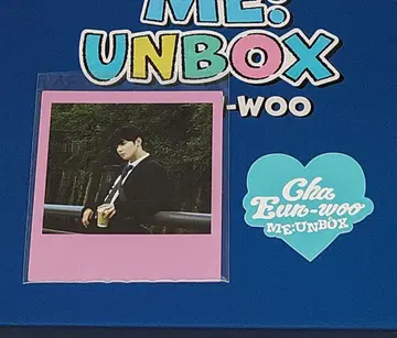 차은우 사진집 ME:UNBOX 폴라로이드