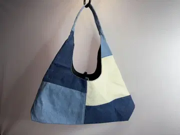 데님백 패치워크 원숄더 핸드백 BAG