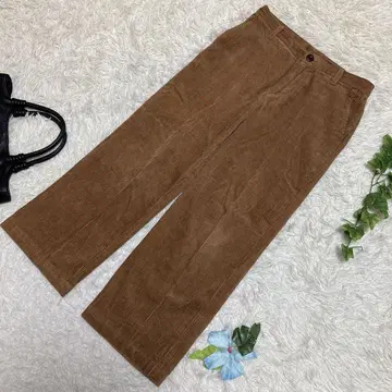 새상품급 저널 스탠다드 코듀로이 팬츠 브라운 코튼 일본제 36 S