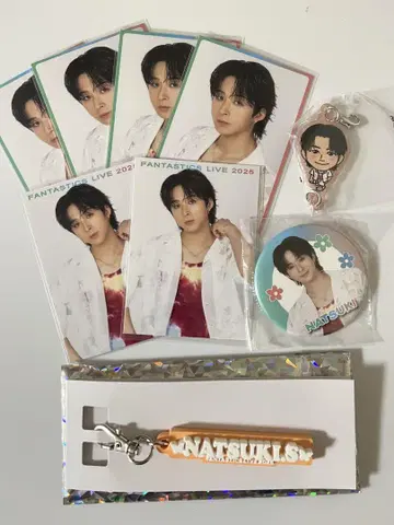 FANTASTICS 사와모토 나츠키 포토 카드 캔뱃지