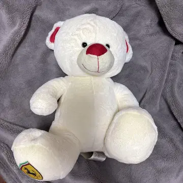 페라리 Ferrari 봉제 인형 마스코트 테디베어 쿠션
