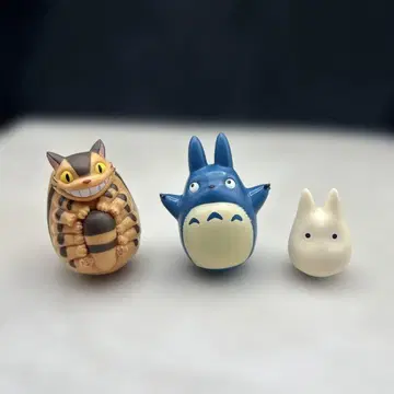 지브리 오키아가리코보시 토토로 고양이 버스 미니 토토로 세트