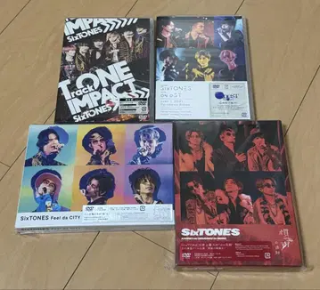 SixTONES DVD 4장 세트