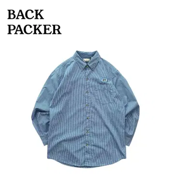 [ 새상품급 ] BACKPACKER 백패커 90s 깅엄 체크 BD 셔츠