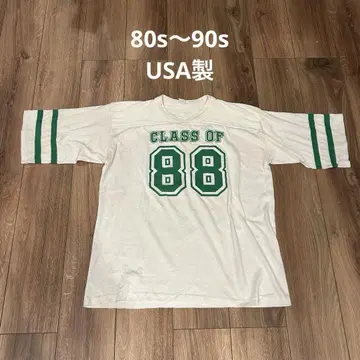80s USA제 빈티지 풋볼 셔츠 T셔츠 구제 의류