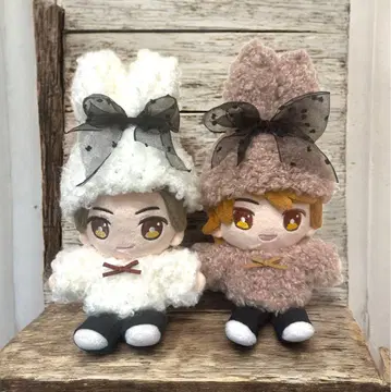 하피누이, 치비누이, 의류, 토끼 귀, 니트 [ 화이트 ]