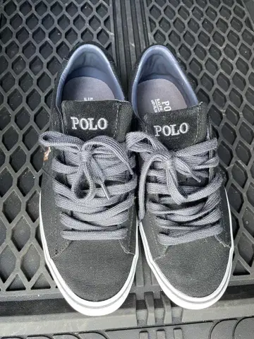 Polo 블랙 캐주얼 스니커즈