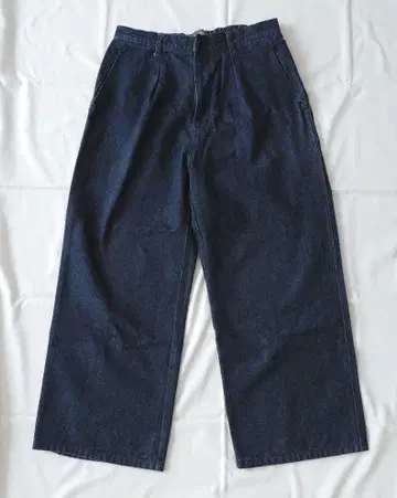 CLEL 클레일 데님 와이드 팬츠 사이즈 L