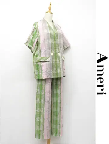 J437/새상품급 25SS AMERI VINTAGE 셋업 체크