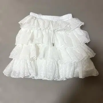 Darich 볼륨 레이스 미니 스커트