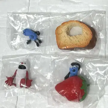 순순을 찾아라 마스코트 3종 논논 빵 이치고