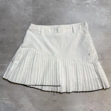 Munsingwear 골프 스커트 플리츠 화이트 이너 팬츠 포함 L
