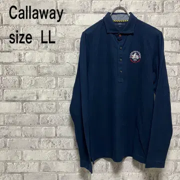 [ Callaway ] 캘러웨이 긴팔 피케 셔츠 골프웨어 LL 사이즈