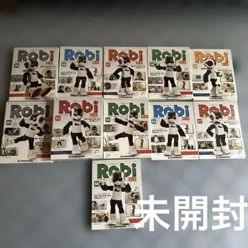 Robi 로봇 모형 전호 세트
