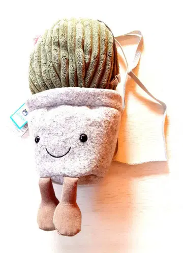 JELLY CAT 선인장 작은 백 제리캣 파우치 봉제 인형