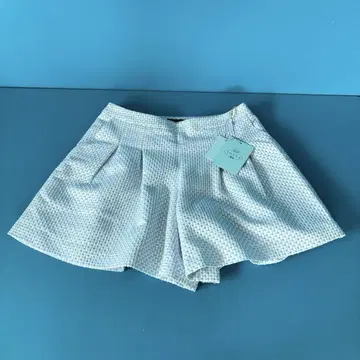 1063 TOCCA 토카 [ 새상품 ] 화이트 x 라이트 블루 숏팬츠 2