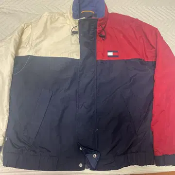 TOMMY HILFIGER 컬러 블록 자켓 S