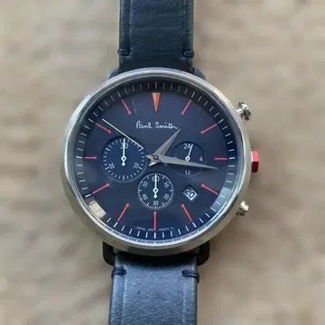 Paul Smith 손목시계 크로노그래프 네이비