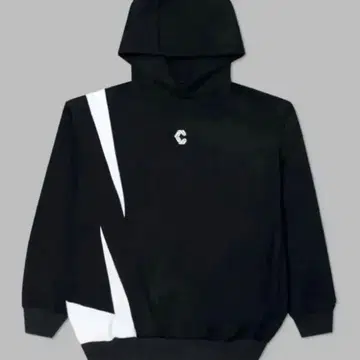 새상품 CRONOS 크로노스 맨투맨 후드티 블랙 화이트 L