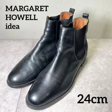 새상품급 MARGARET HOWELL idea 사이드 고어 숏부츠 24