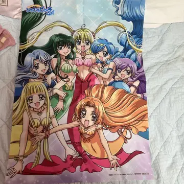 [ 중고 ] 피치피치 피치 퓨어 기념일 BD-BOX 특전 천 포스터