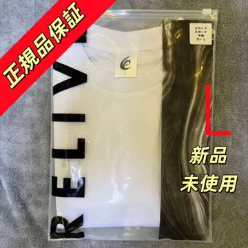ReLive 리라이브 셔츠 화이트 L 흡한속건 남녀 공용