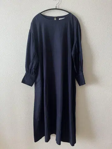 카구레 면 100% A라인 원피스