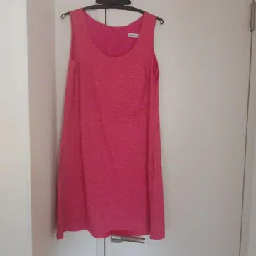 marimekko 슬리브리스 원피스 34 핑크