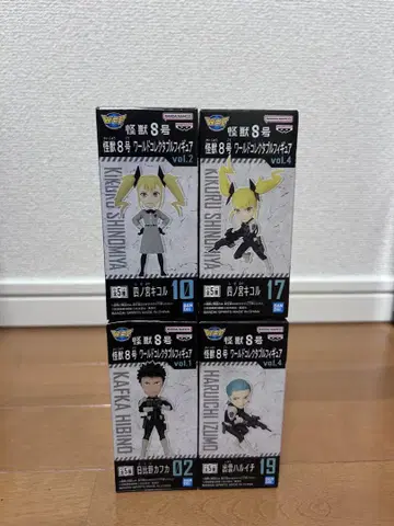 괴수 8호 월드 컬렉터블 피규어 vol.12 4 SD 인형 vol.12