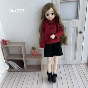 리카짱 의류 코트 포함 코디 3종 세트 No.277