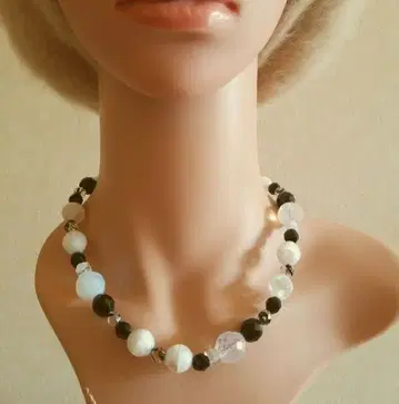 이맥 목걸이 BW