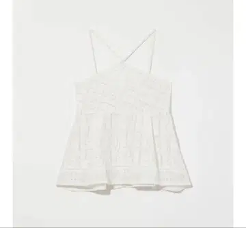 Eaphi SWITCHING LACE PEPLUM TOPS