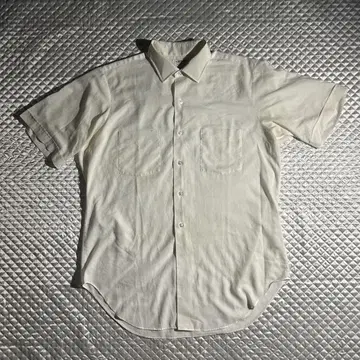 60s vintage ARROW 반팔 셔츠 화이트
