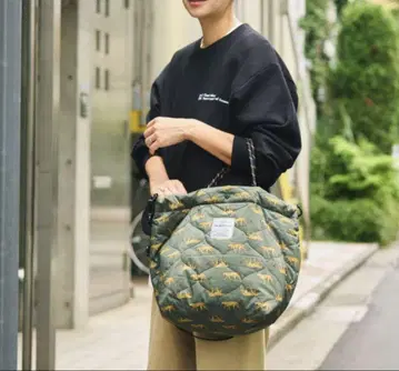 kiu FREAK'S STORE 레오파드 무늬 숄더 토트백