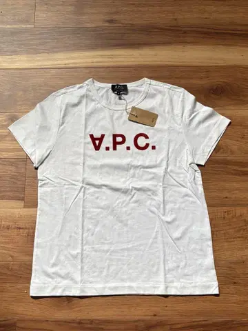 [ 정품 ] A.P.C. 화이트 T셔츠 M